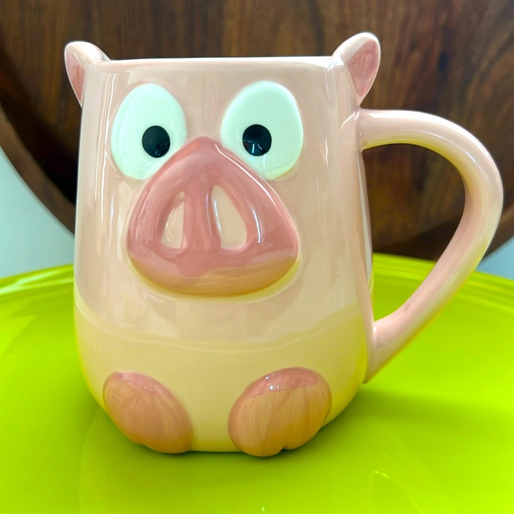 TAG pig coffee mug
